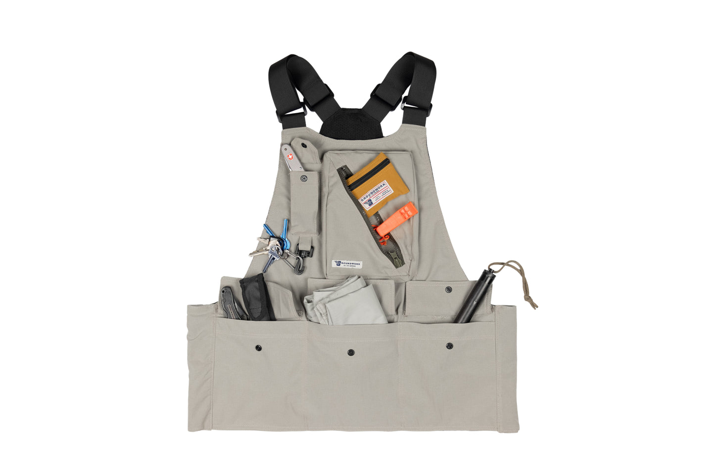 GW All around work vest (Bone Gray)