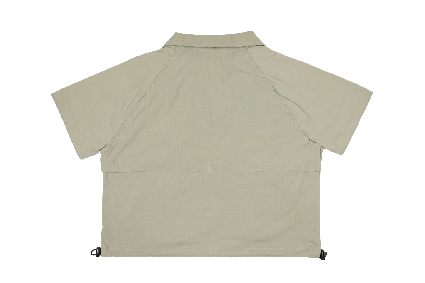 GW Full Zipped Cropped S/SLV (Sand)