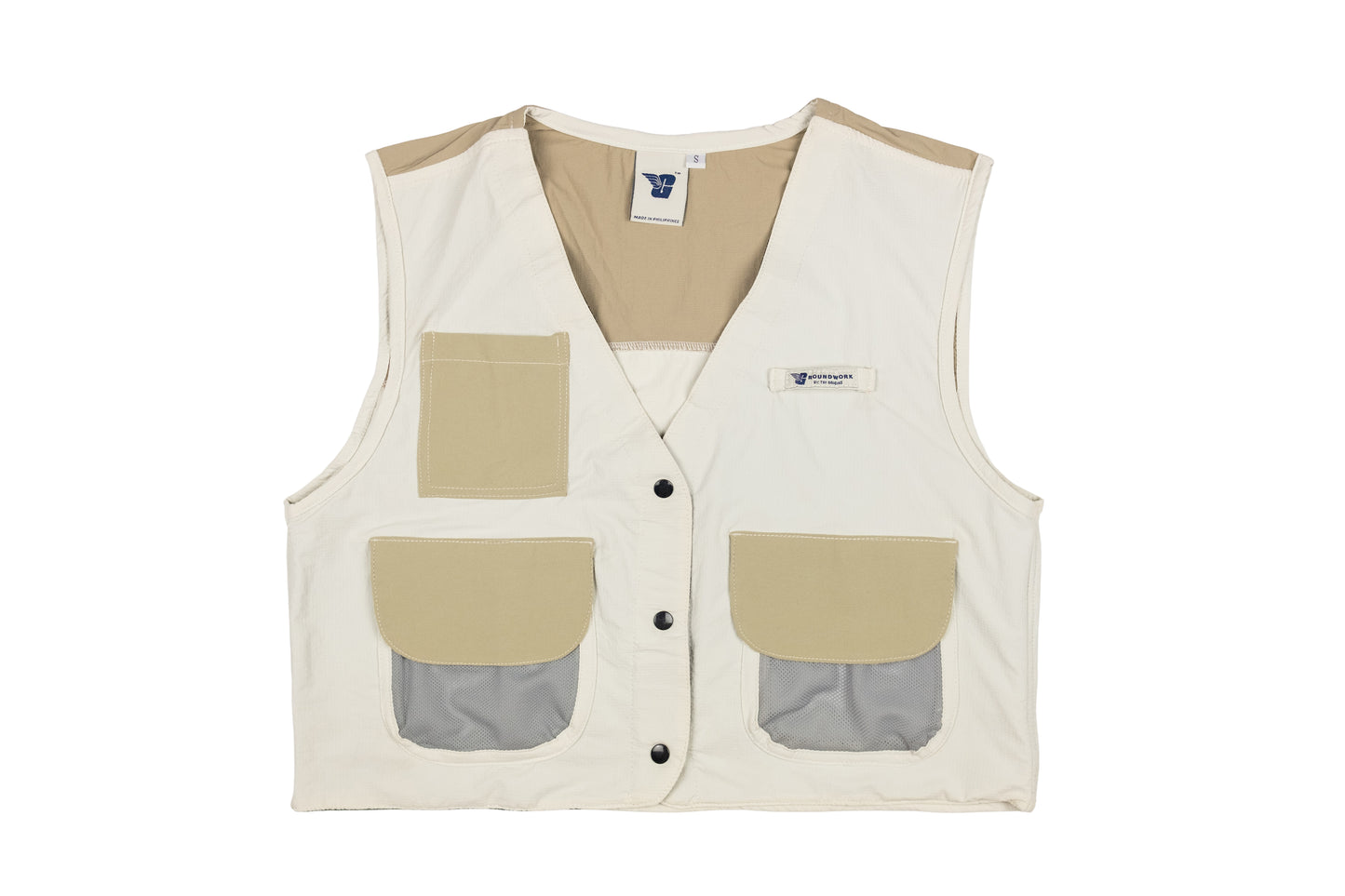 GW Cropped Vest V2 (Off White)