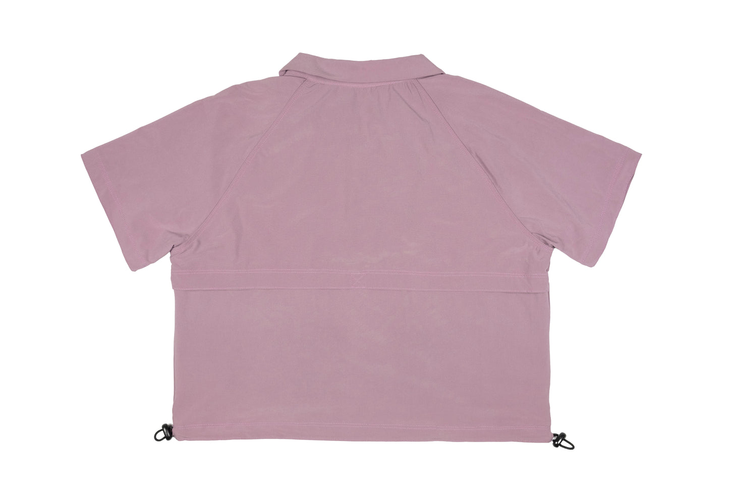 GW Full Zipped Cropped S/SLV (Wisteria Purple)