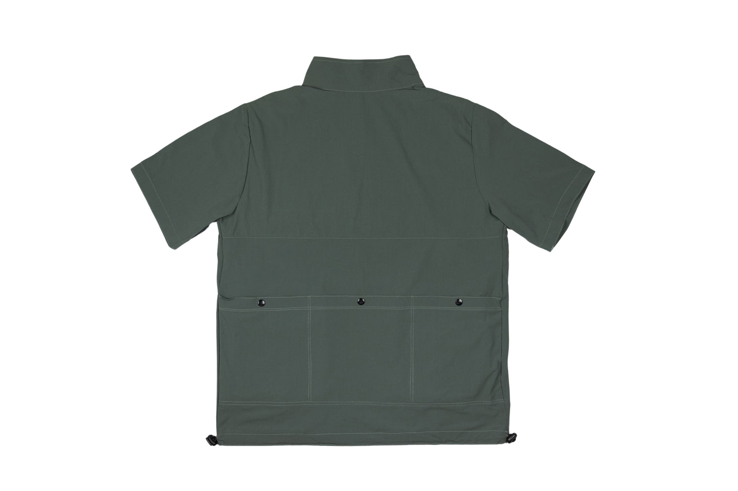 GW Quarter zipped short sleeves V2 (Hunter Green)