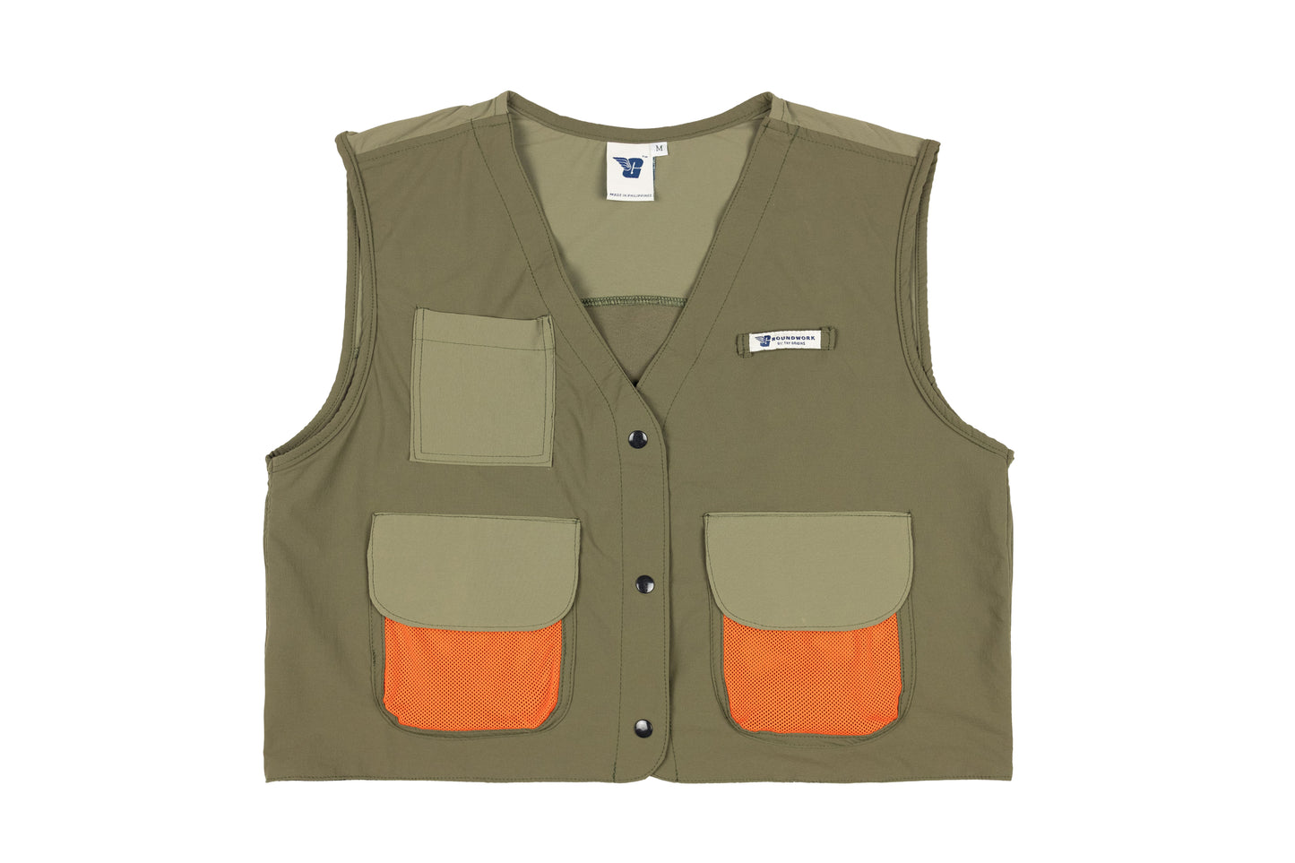 GW Cropped Vest V2 (Army Green)
