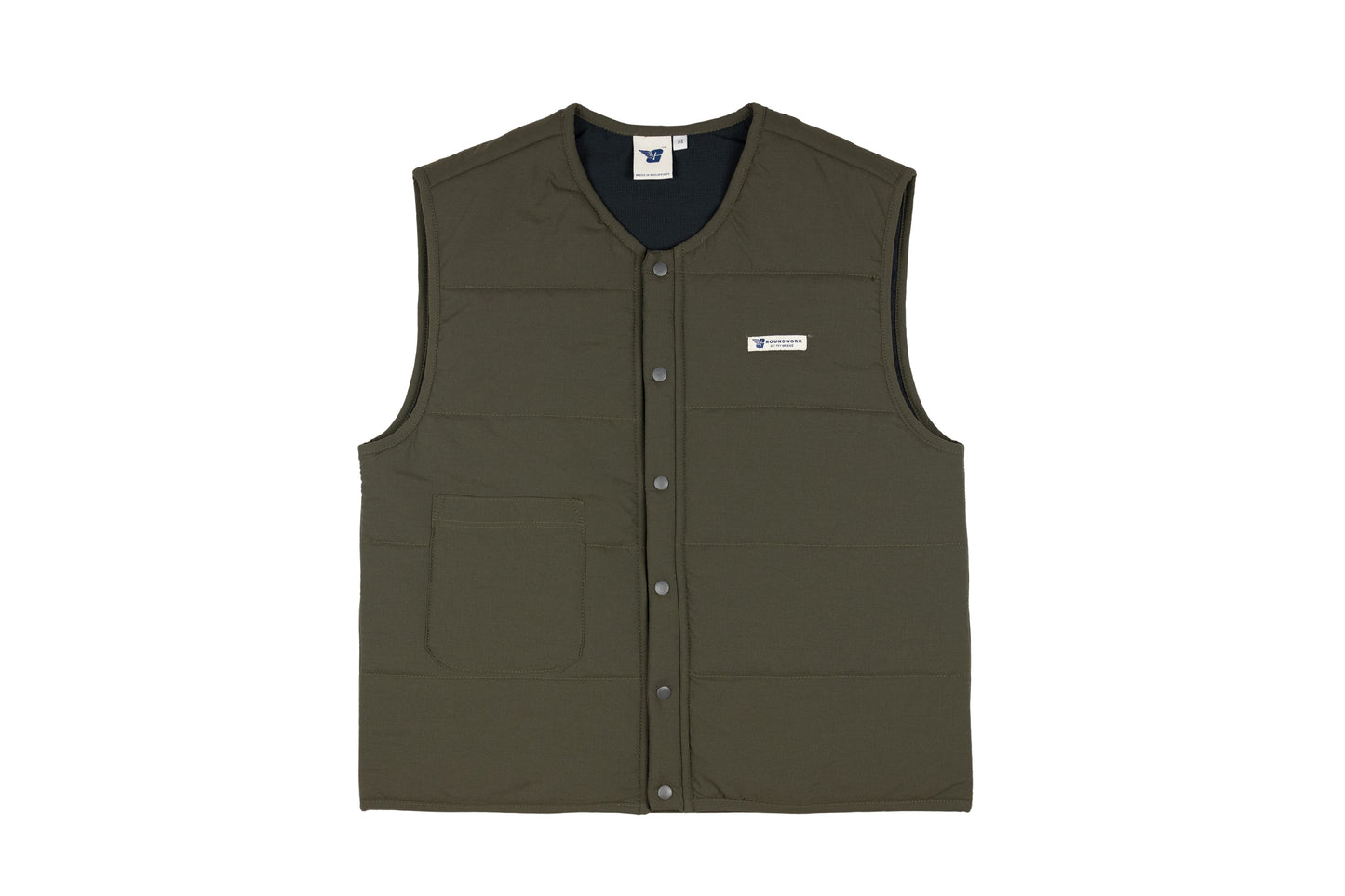 GW Puffer Nylon Vest (Army fatigue)