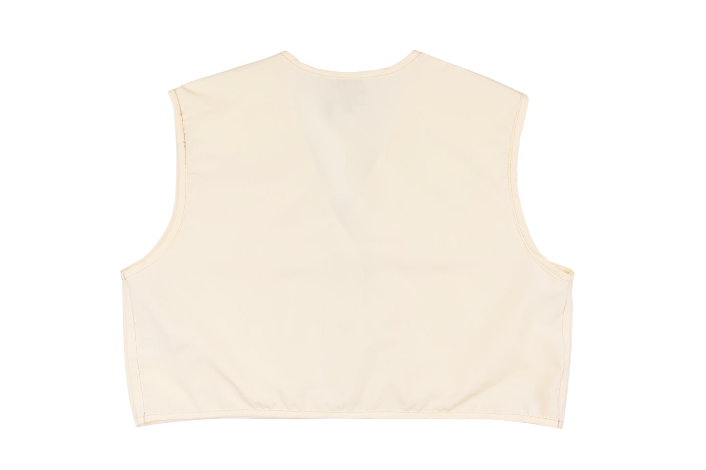 GW Cropped Vest (Cream)