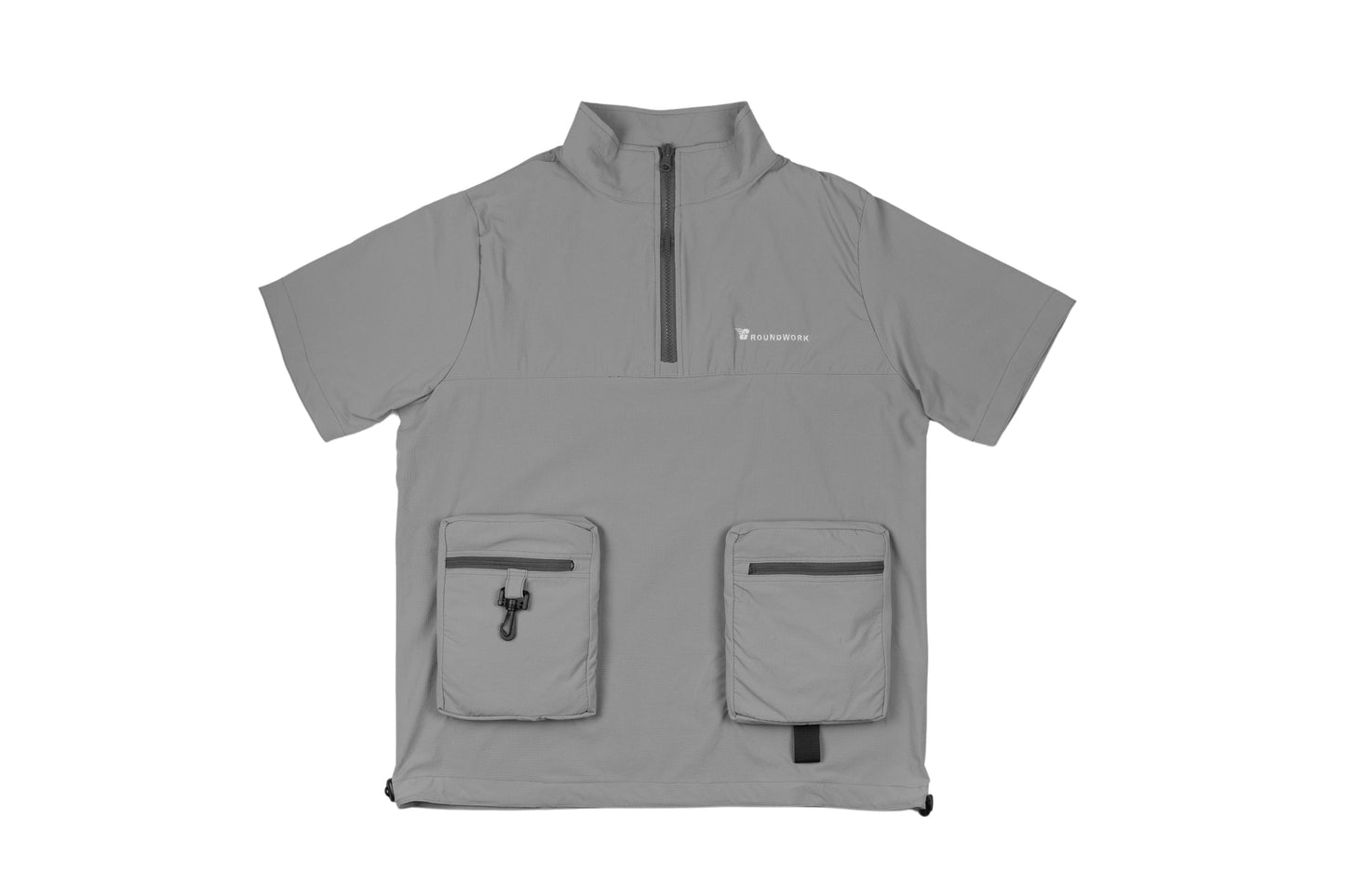 GW Quarter zipped short sleeves V2 (Gray)