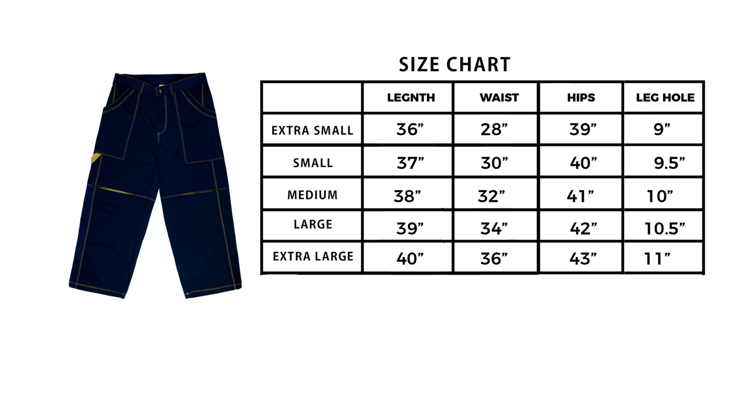 GW Knee Gusset Utility Pants (Black)