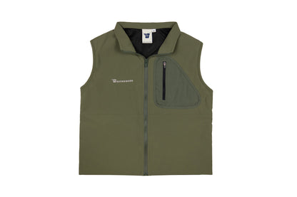 GW Zip Up Women Vest (Army Green)