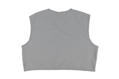 GW Cropped Vest (Light Gray)