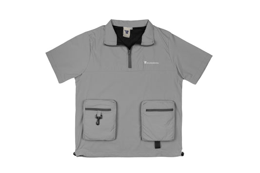 GW Quarter zipped short sleeves V2 (Gray)