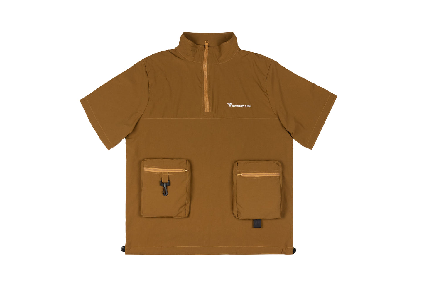 GW Quarter zipped short sleeves V2 (Mustard)