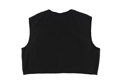 GW Cropped Vest (Black)