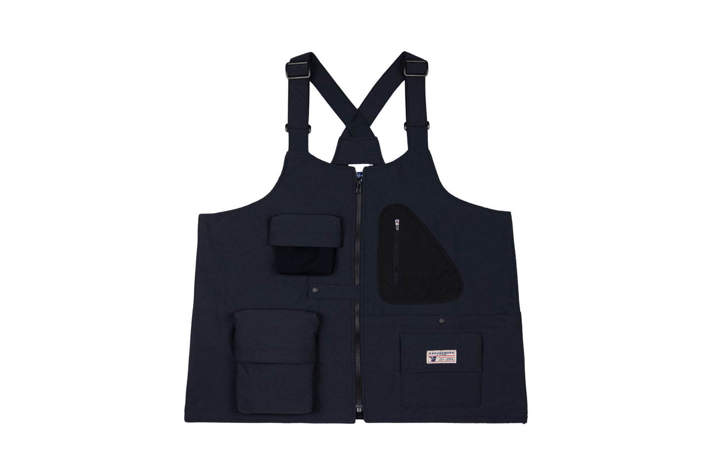 GW Sundry-pocket Utility Vest (Black)