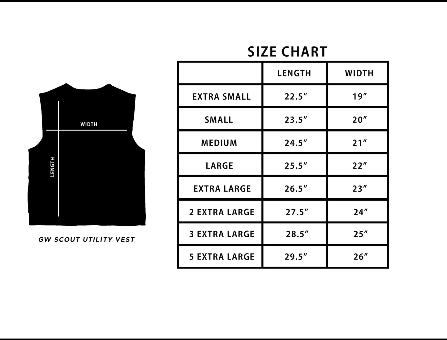 GW SCOUT Utility vest (Black/Reptile)