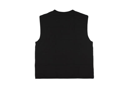 GW Puffer Nylon Vest (Black)