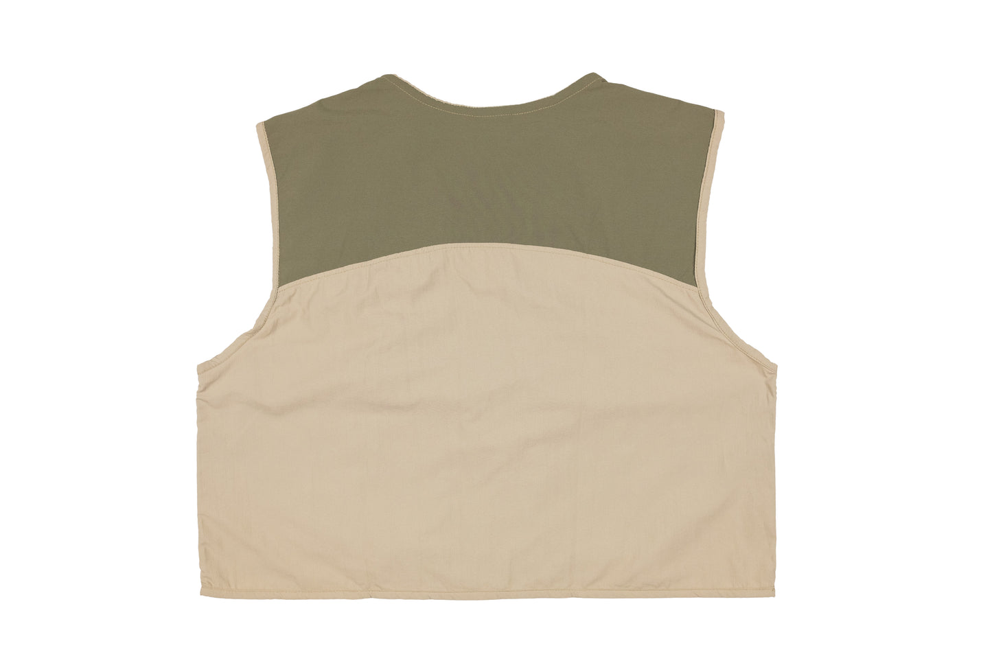 GW Cropped Vest V2 (Light Khaki)