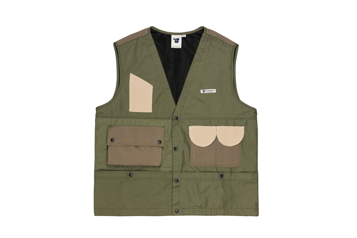 GW Cargo Vest (2toned Army Green)