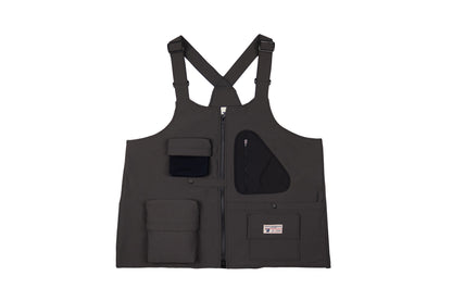 GW Sundry-pocket Utility Vest (Dark Ash)