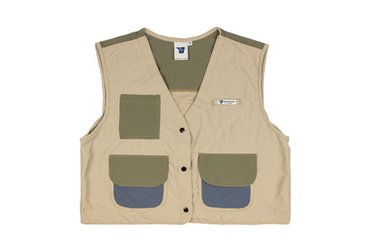 GW Cropped Vest V2 (Light Khaki)