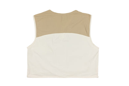 GW Cropped Vest V2 (Off White)