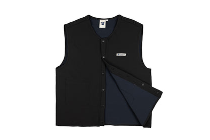 GW Puffer Nylon Vest (Black)