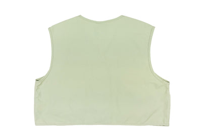 GW Cropped Vest (Pistachio)