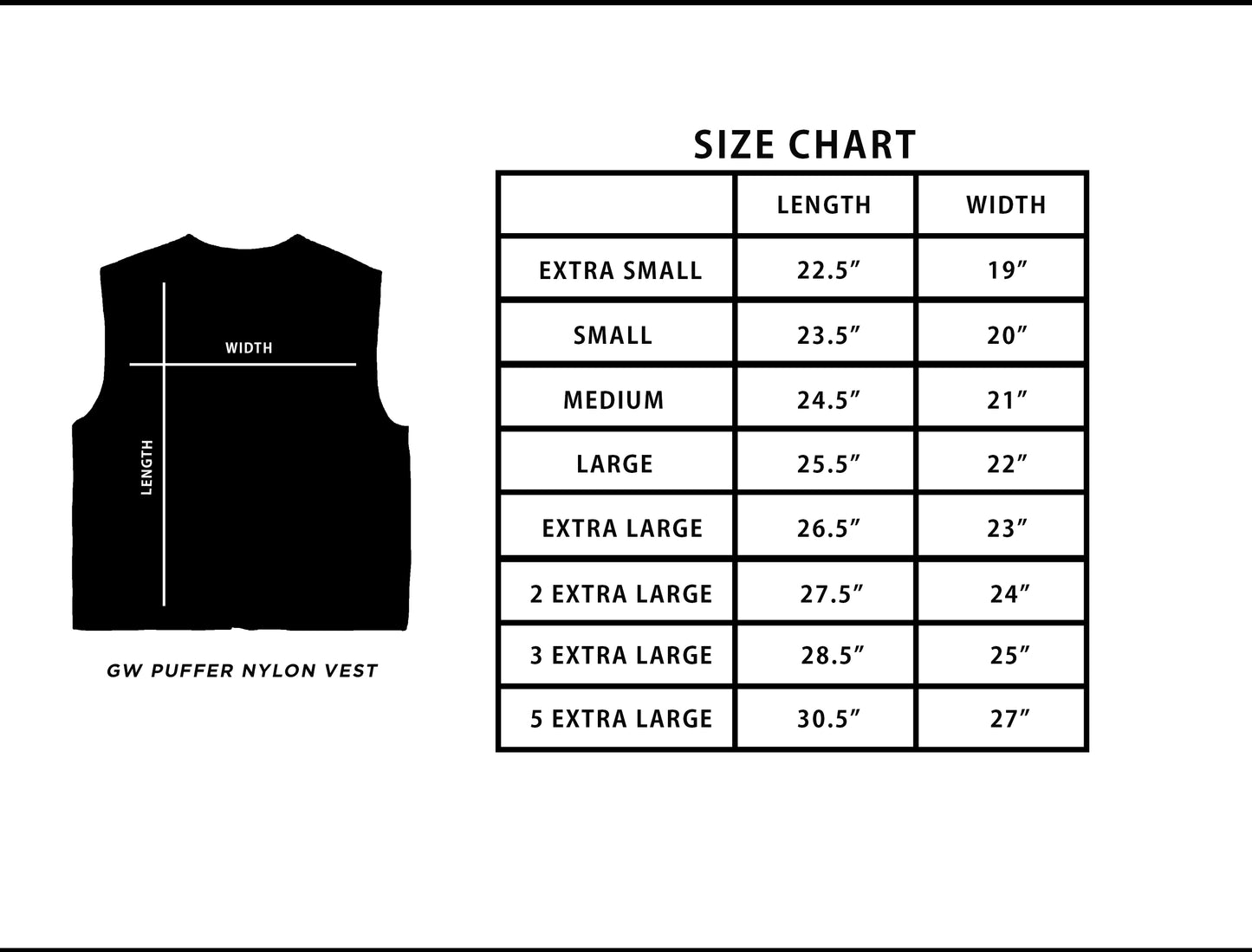 GW Puffer Nylon Vest (Teal)