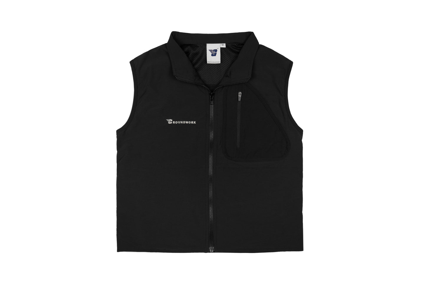 GW Zip Up Women Vest (black)